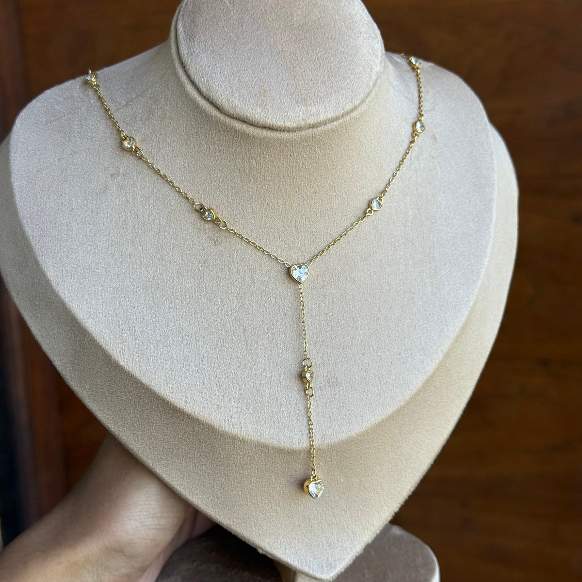Viola Heart-Y Necklace