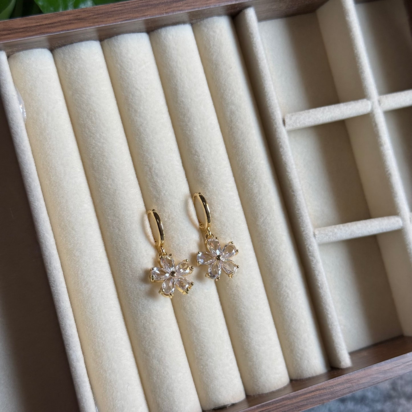 Delilah Dangle Hoops