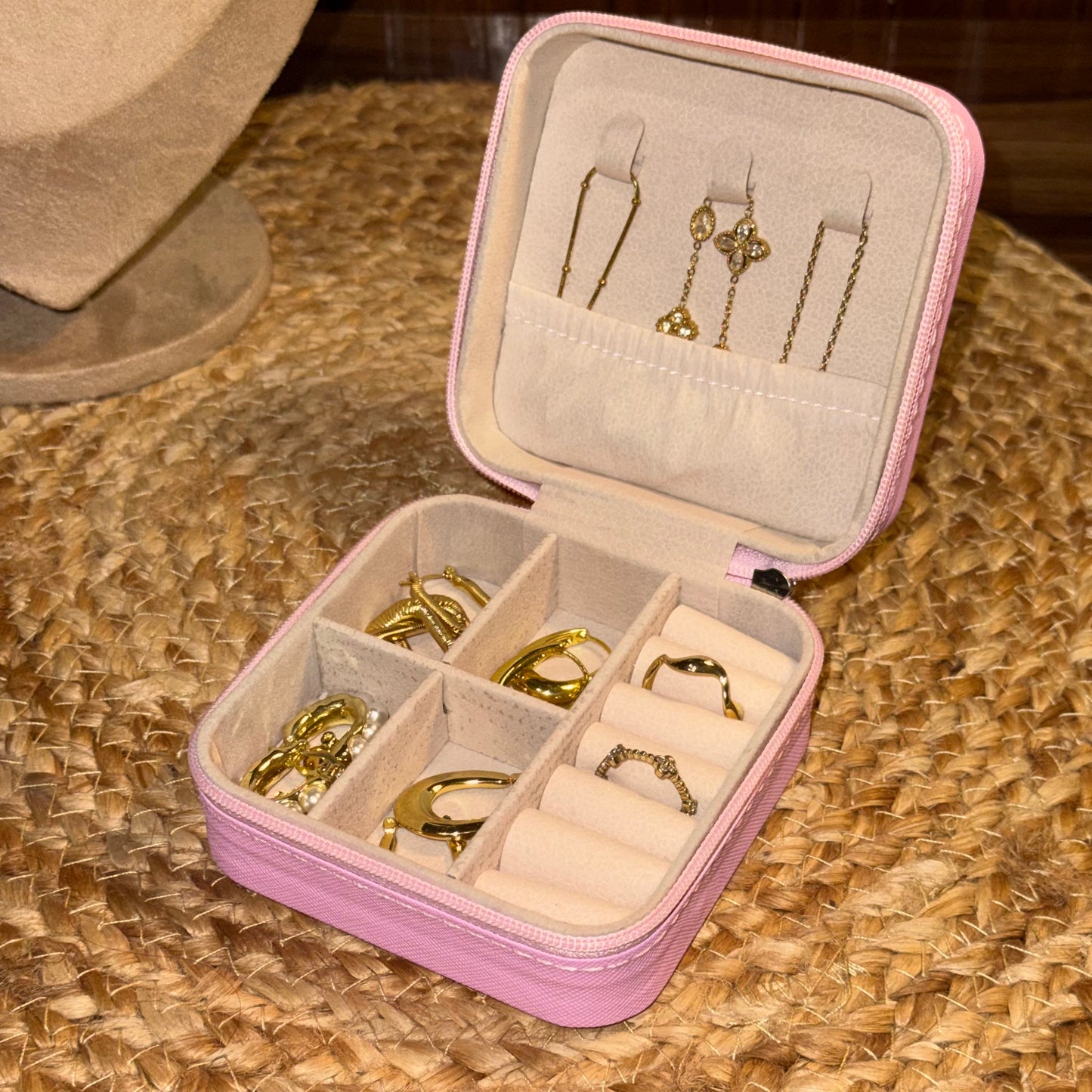 Signature Petal Pink Jewelry Box