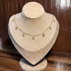 Amelia Studded Necklace HOUSE OF LAILA