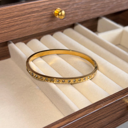 Vintage Detailed Bangle (Thin Wrist)