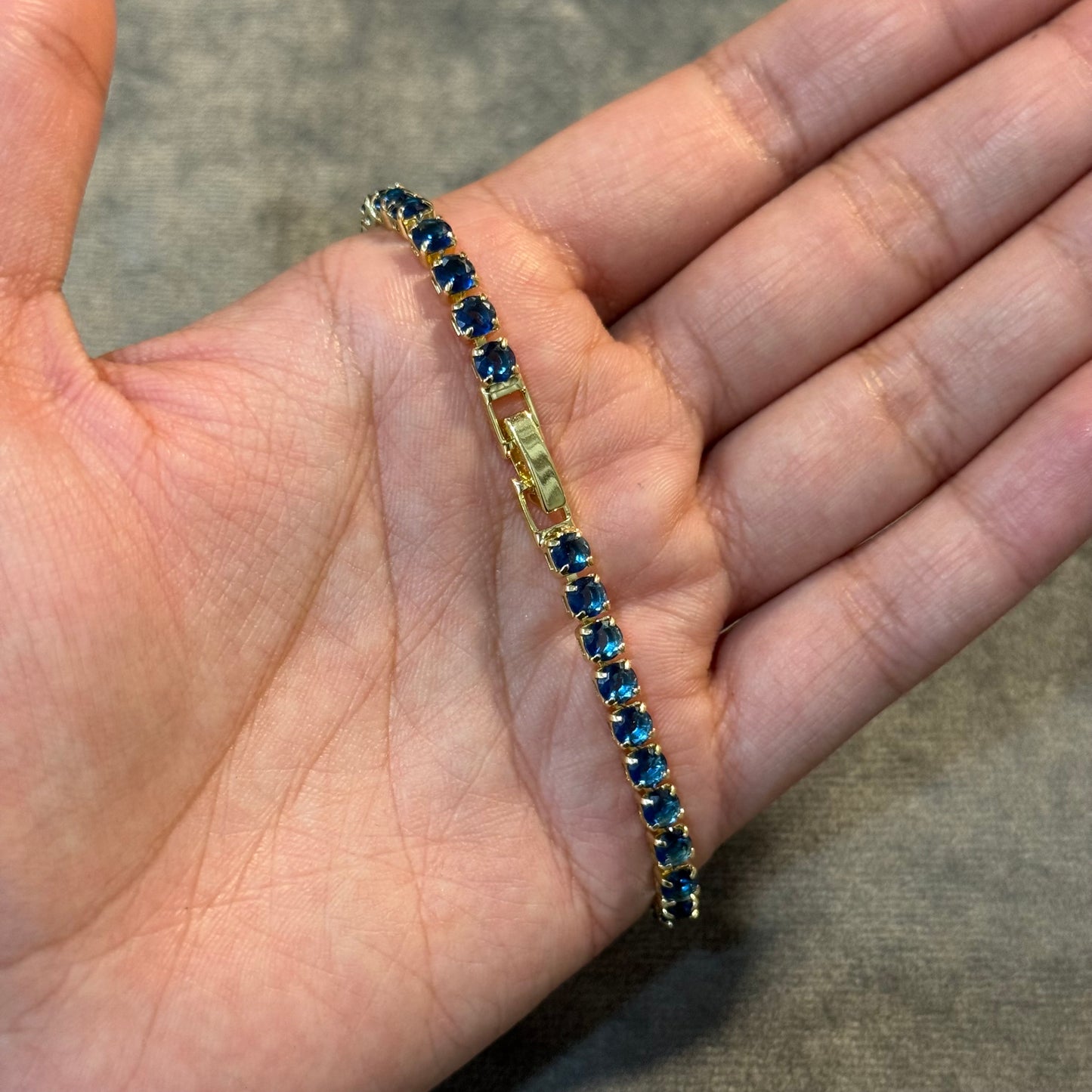 Midnight Sapphire Tennis Bracelet