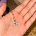 Chérie Studded Heart Necklace