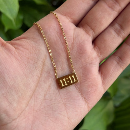 Angel 11:11 Chain (Gold)