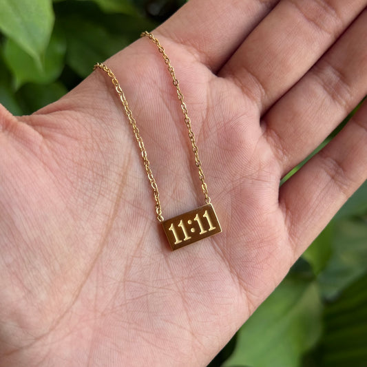 Angel 11:11 Chain (Gold)