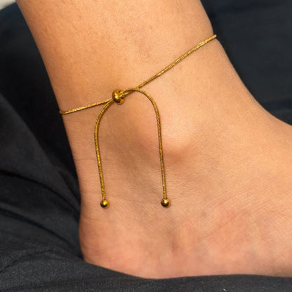 Jane Adjustable Anklet (Single)