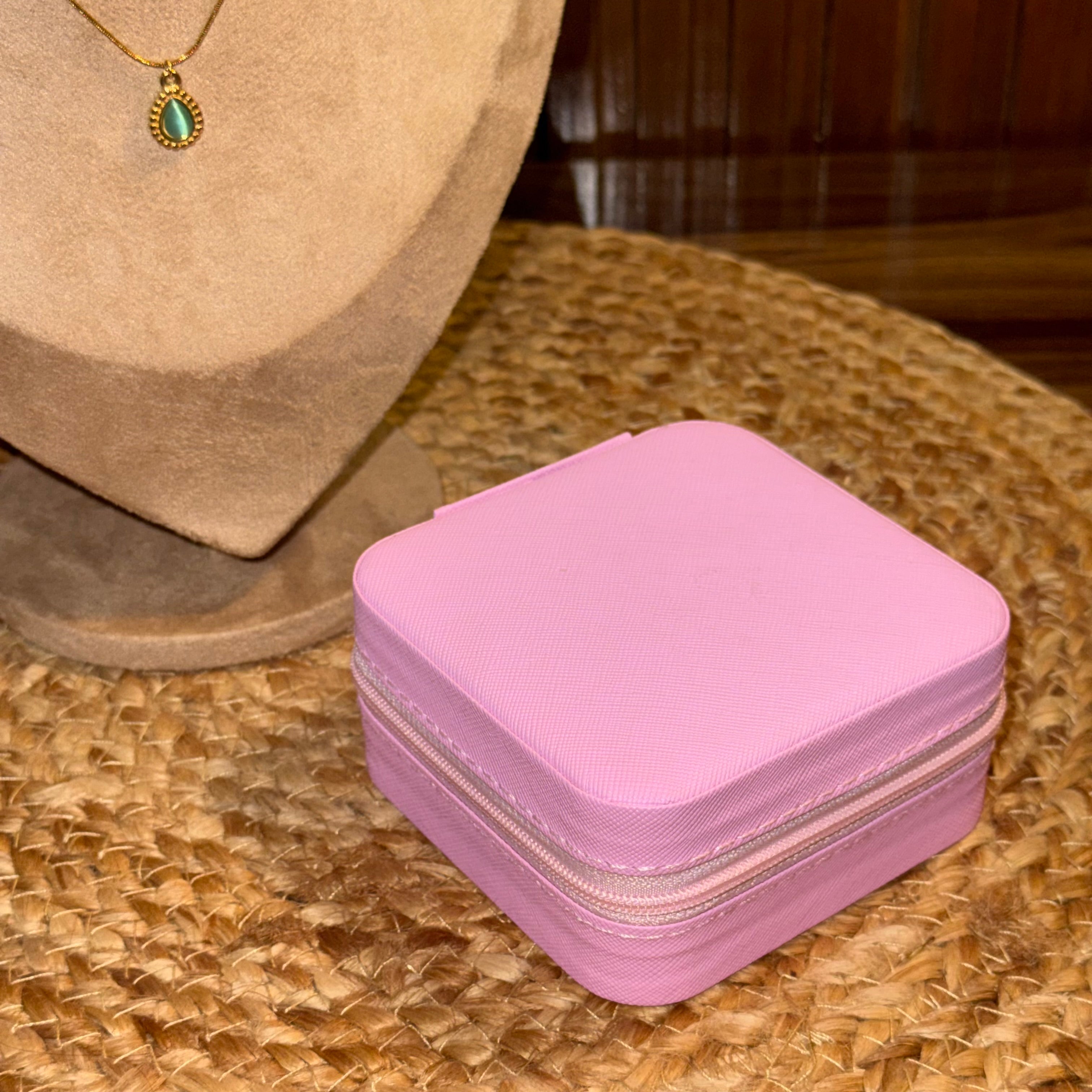 Signature Petal Pink Jewelry Box
