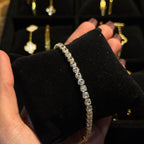 Round-Cut Tennis Bracelet