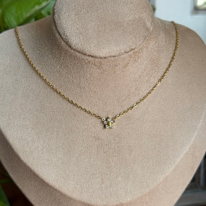Sandra Flower Necklace