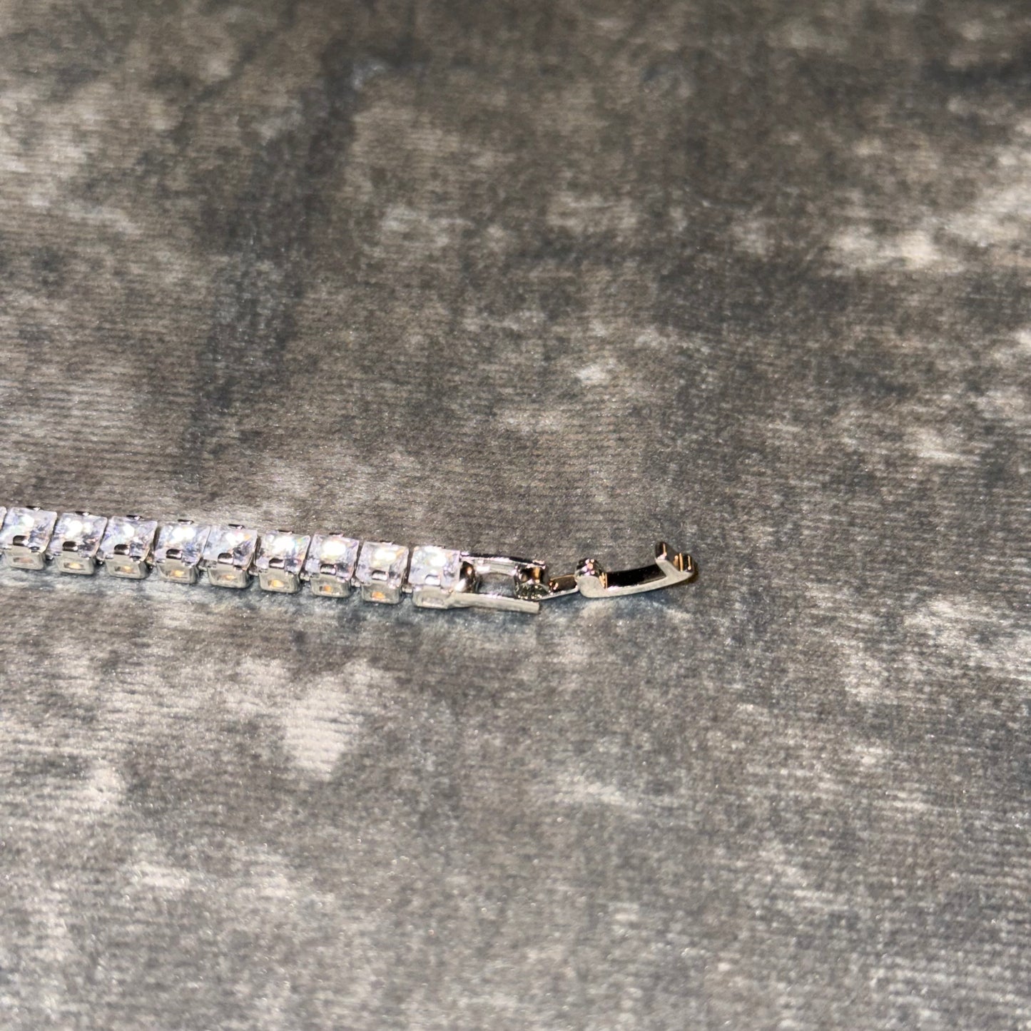 Ice Cube Tennis Bracelet