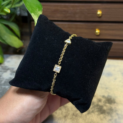 Cosmic Charm Chain Bracelet
