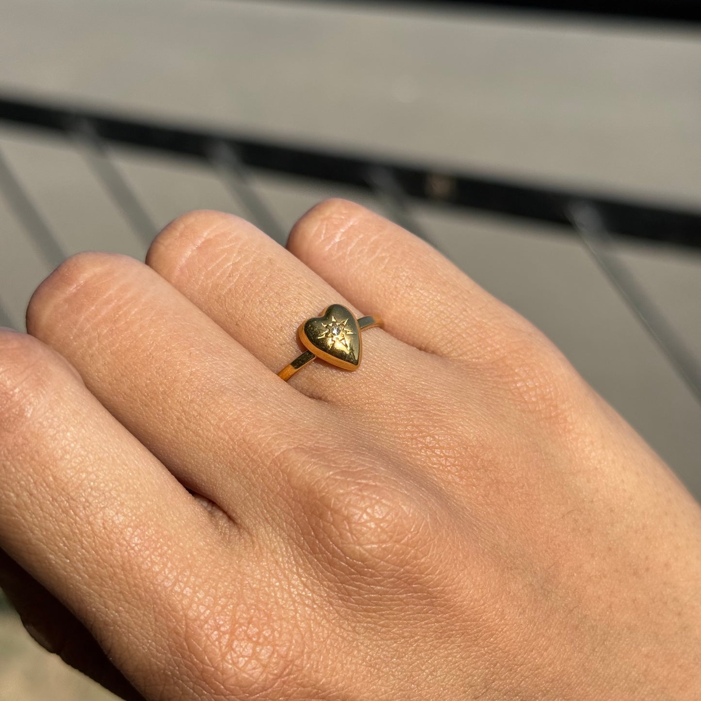 Constellation Heart Ring