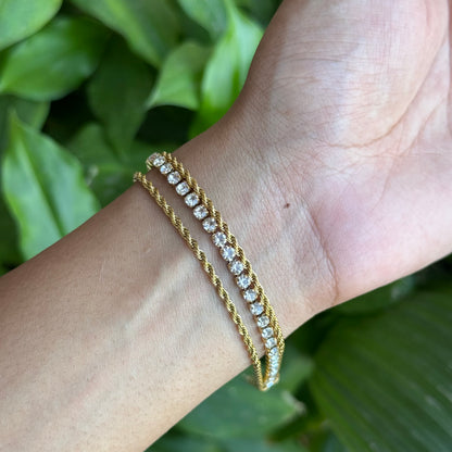 Maeve Multi-Chain Tennis Bracelet