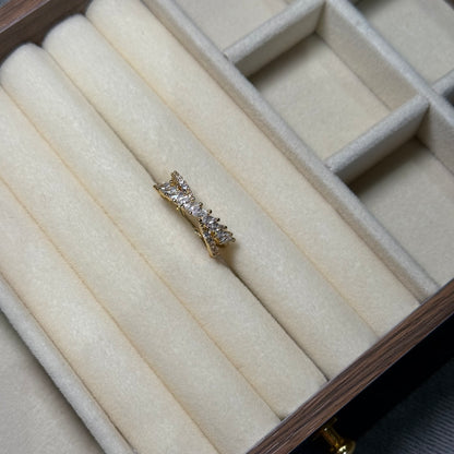 Clear Twine Ring