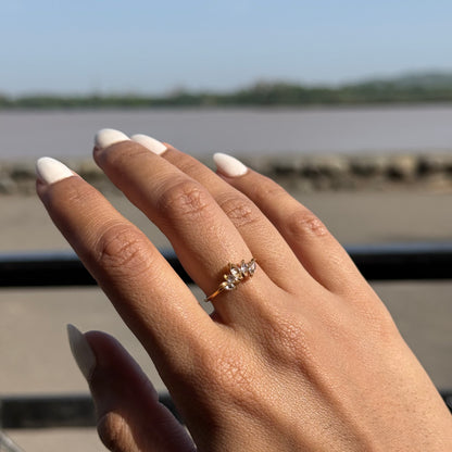 Lotus Crown Ring