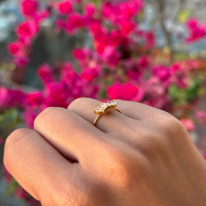 Lotus Crown Ring