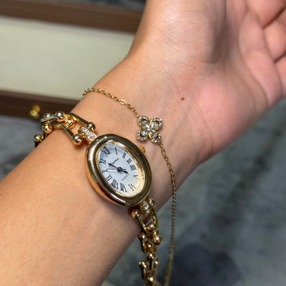 Fleur Solitaire Bracelet