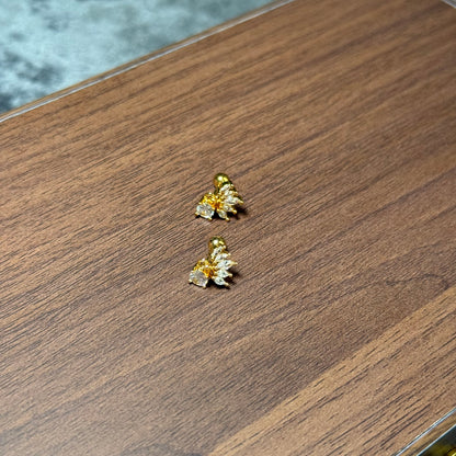 Flora Cascade Ball-Back Studs