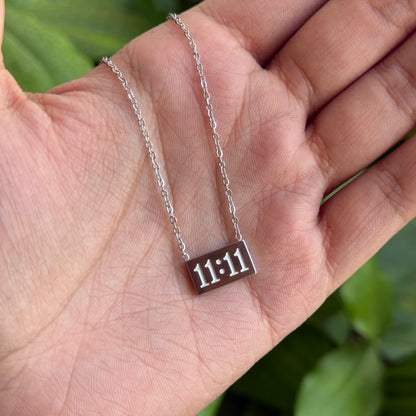 Angel 11:11 Chain (Silver)