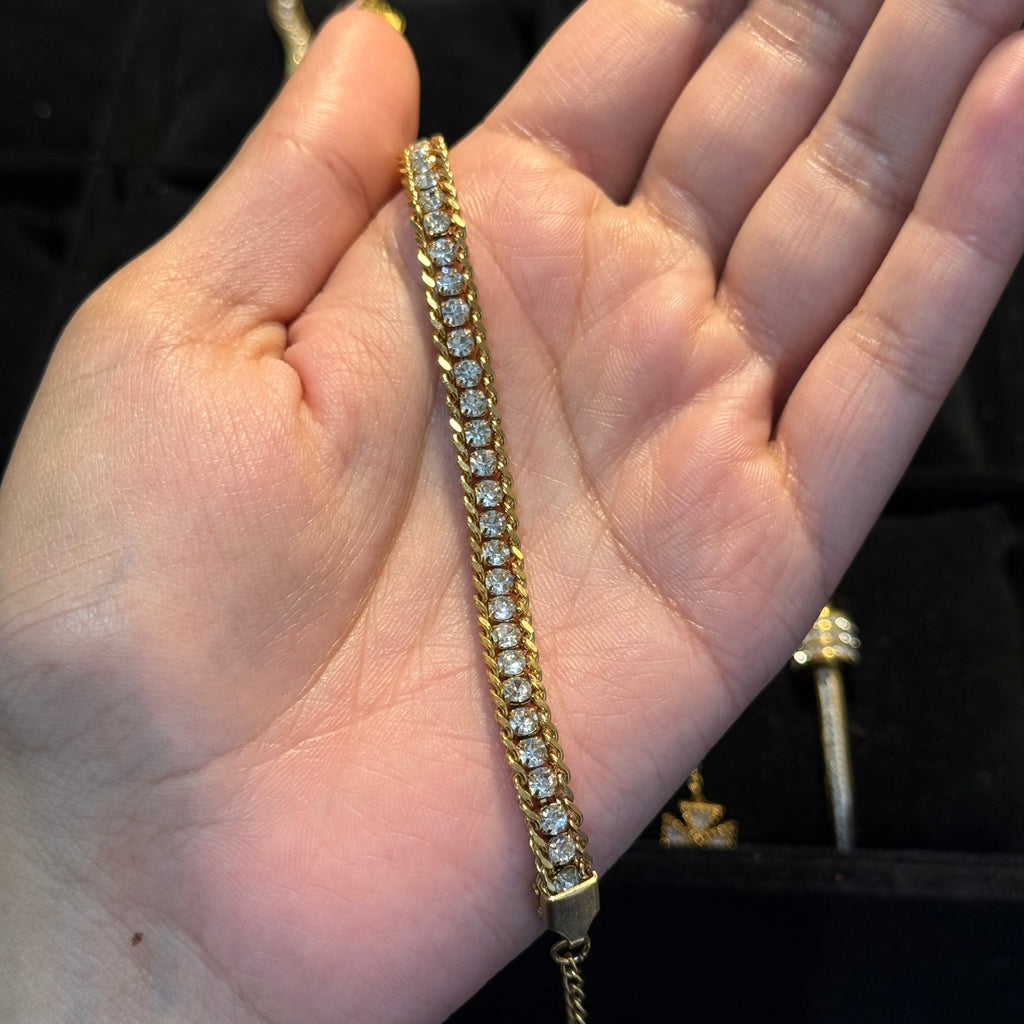 Emily Studded Chain Bracelet HOUSE OF LAILA