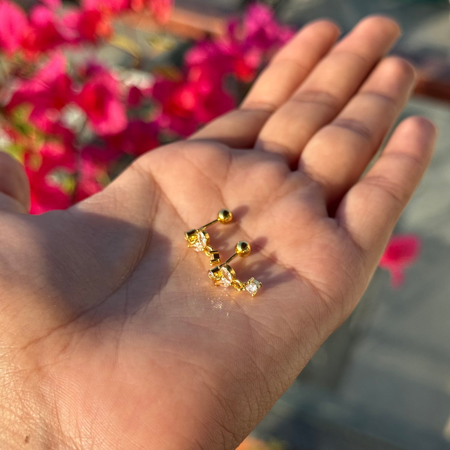 Mini Willow Dangle Studs