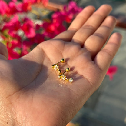 Mini Willow Dangle Studs