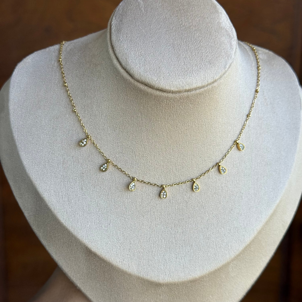 Serena Studded Necklace