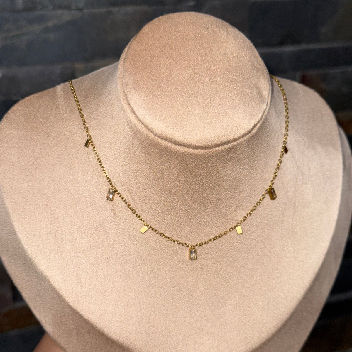Teresa Studded Necklace