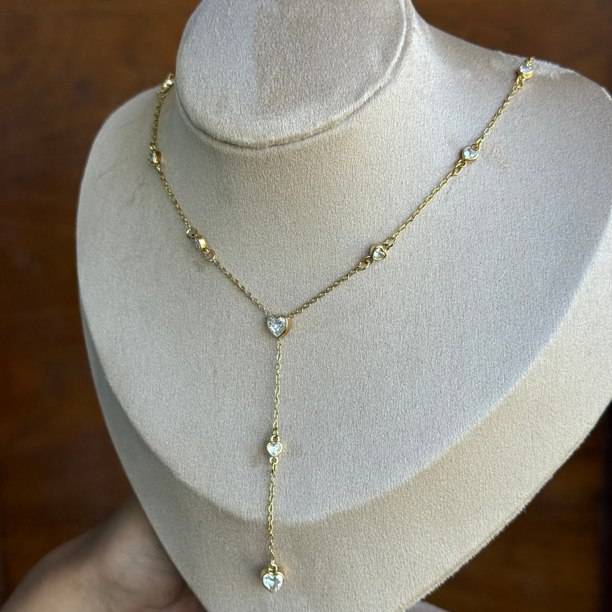 Viola Heart-Y Necklace