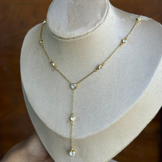 Viola Heart-Y Necklace