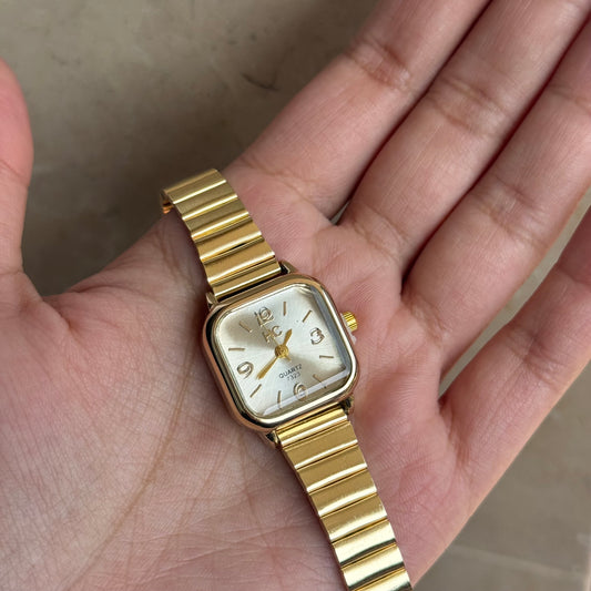 Beige Studio Classic Watch