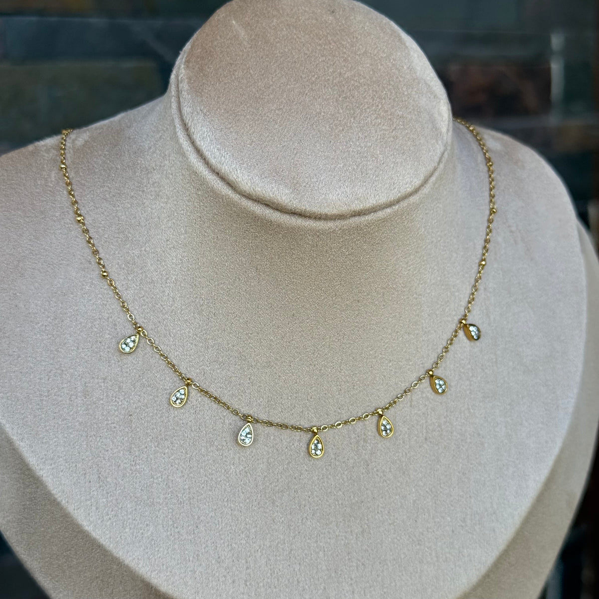 Serena Studded Necklace