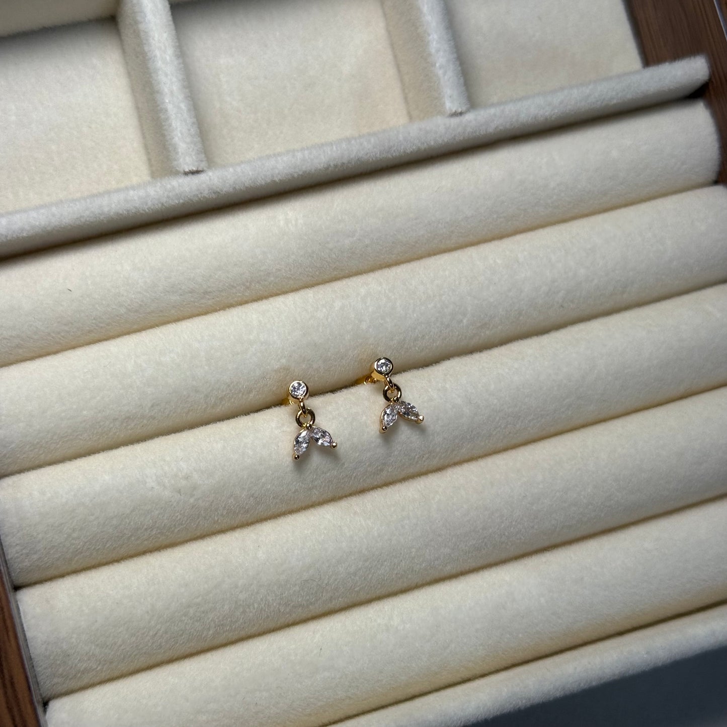Dainty Iris Studs