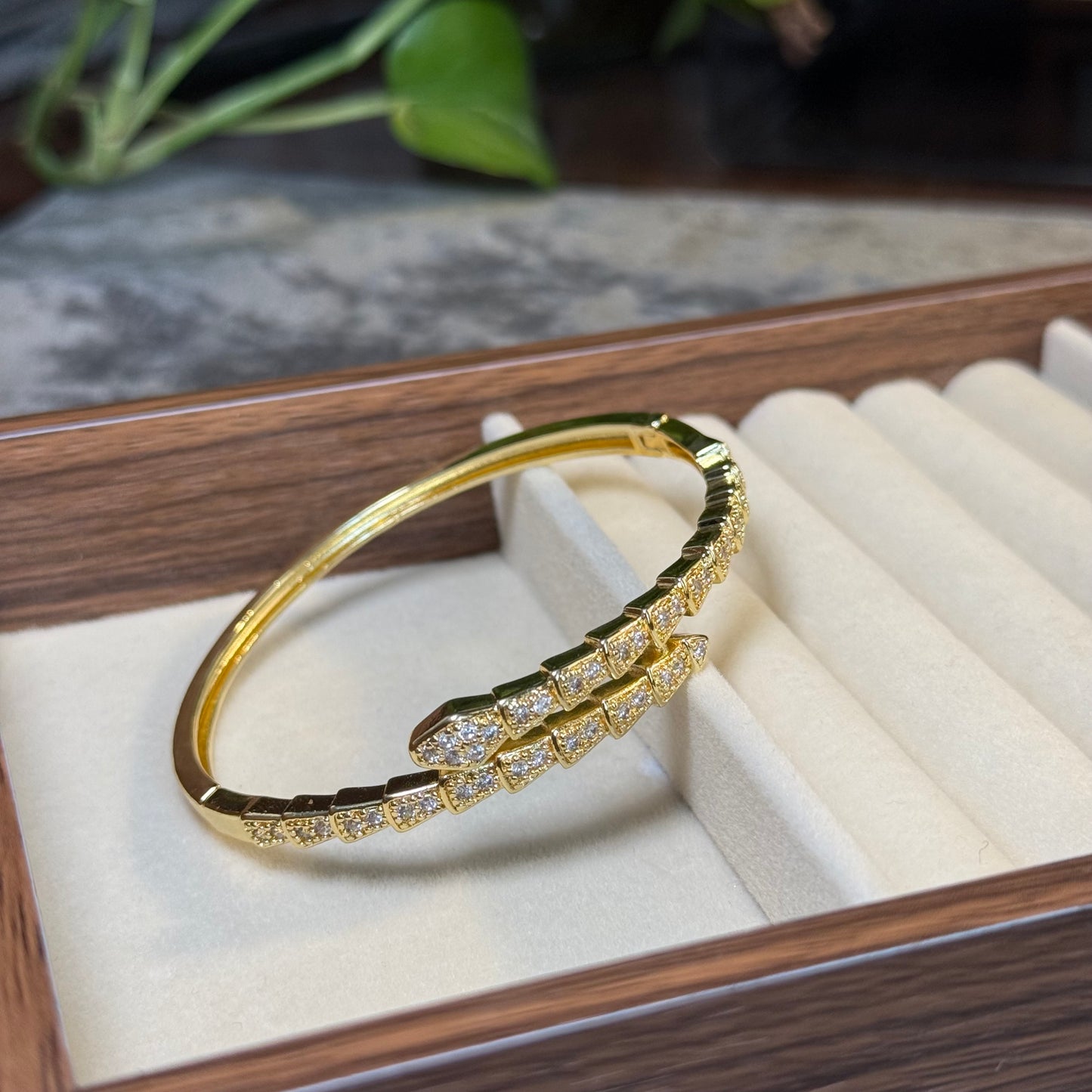 Serpent’s Wrap Bangle