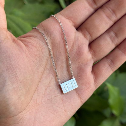 Angel 11:11 Chain (Silver)