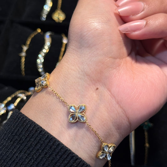 Alana Studded Chain Bracelet HOUSE OF LAILA