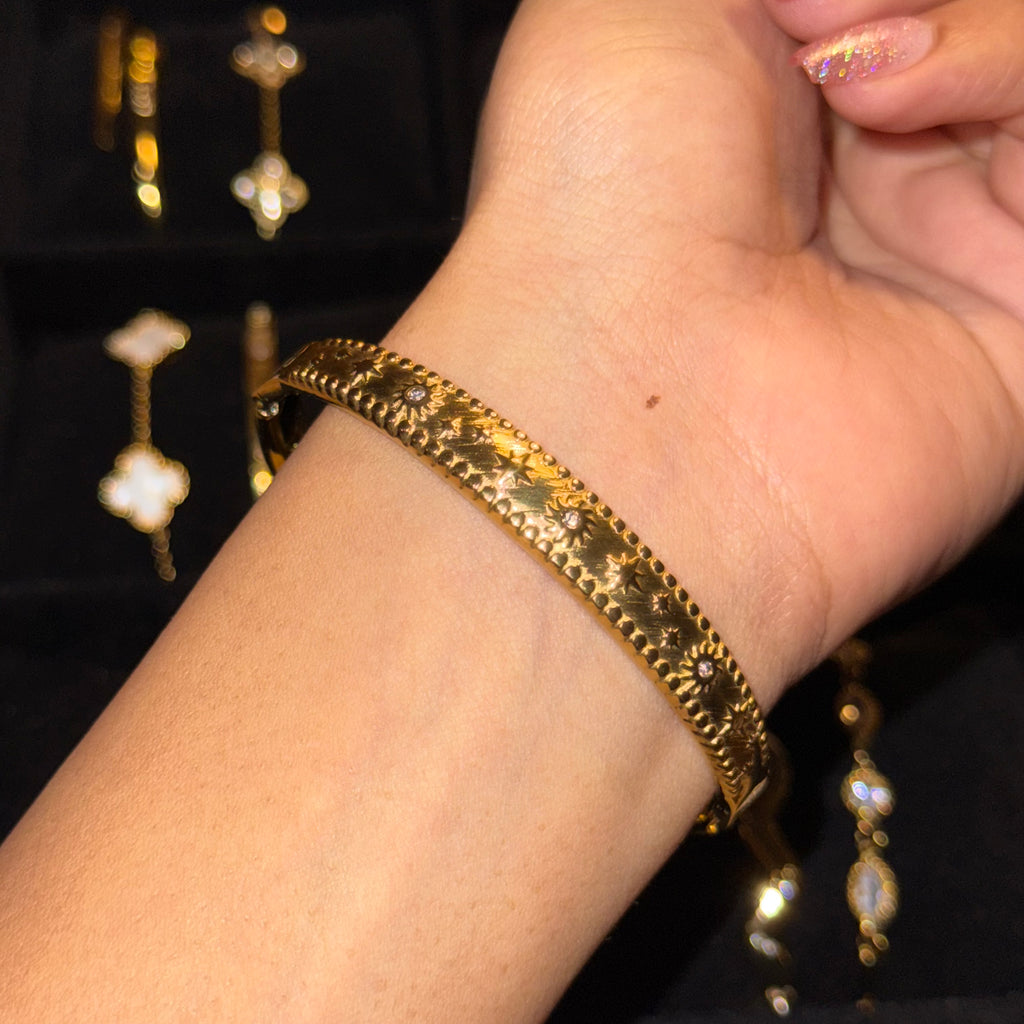 Lyra Studded Bangle