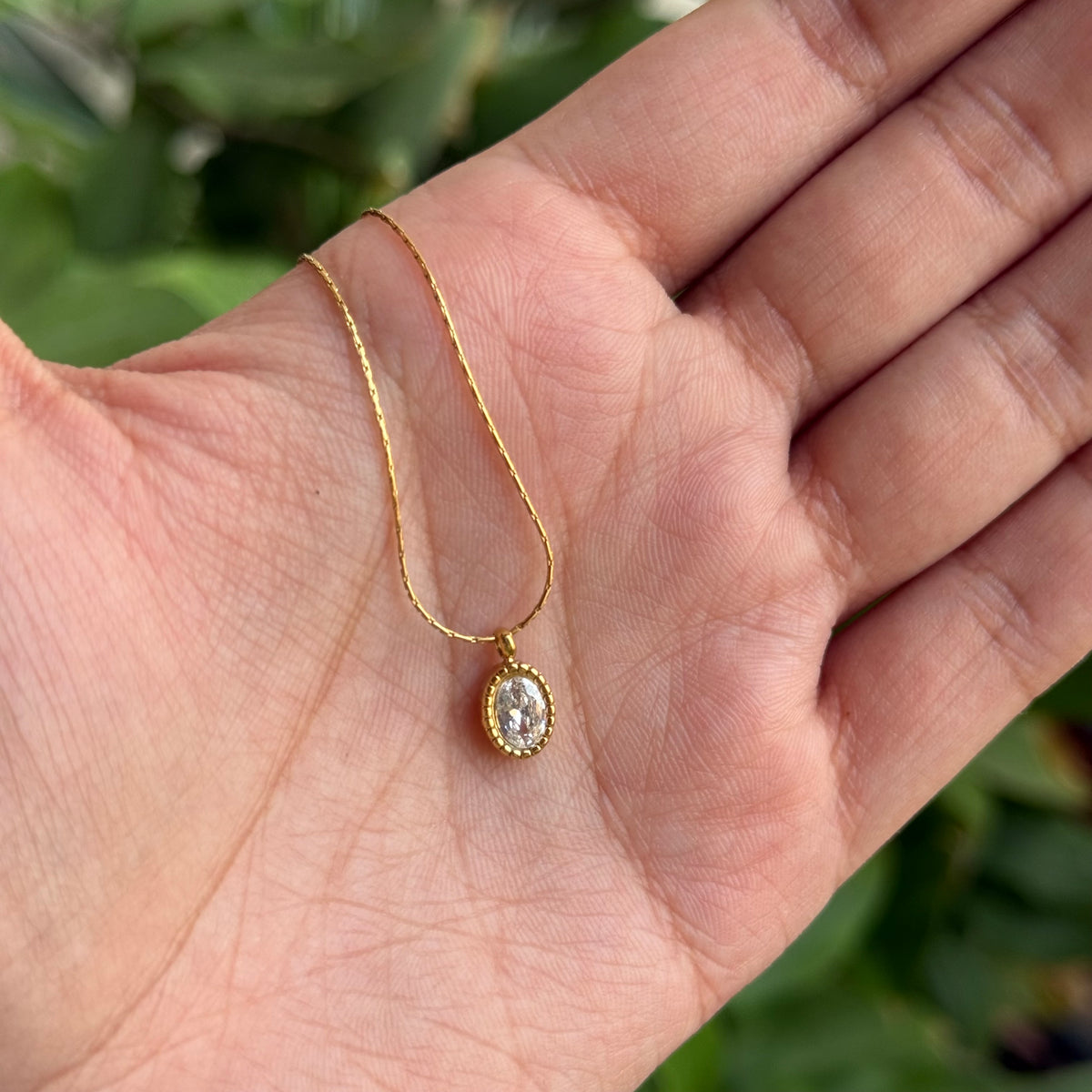 Natalie Clear Necklace