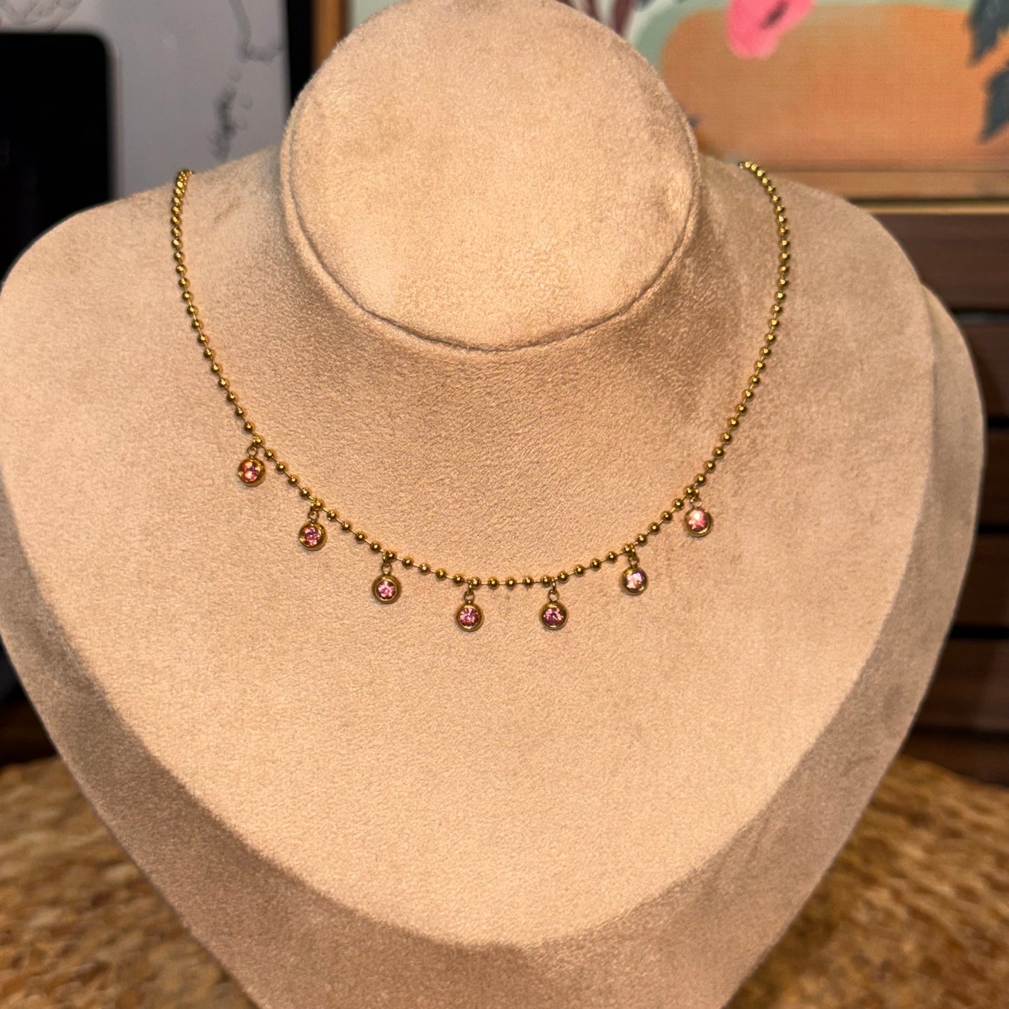 Lisa Beaded Necklace