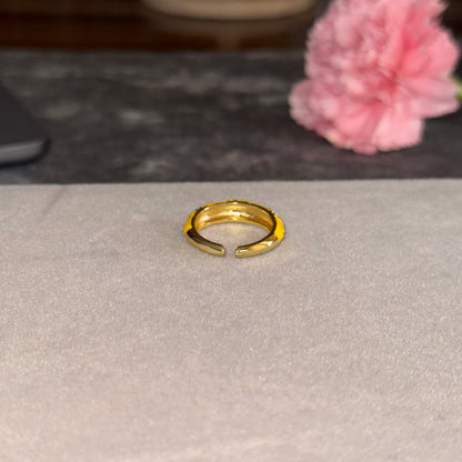 Yellow Daisy Ring
