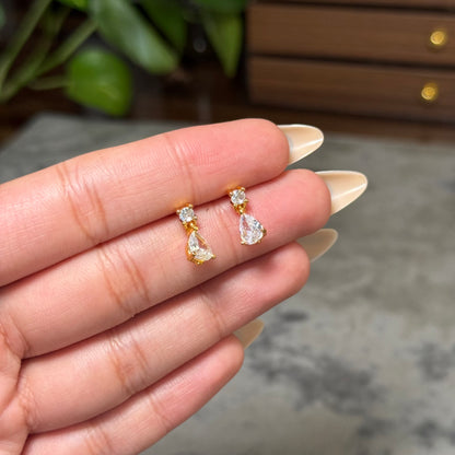 Casey Duo-Drop Ball-Back Studs