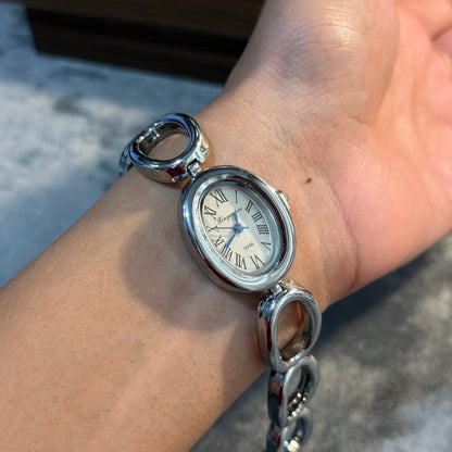 Celine Liquid Silver Watch (Random Color Box Included)