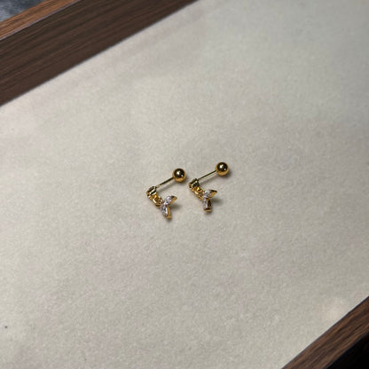 Dainty Iris Studs