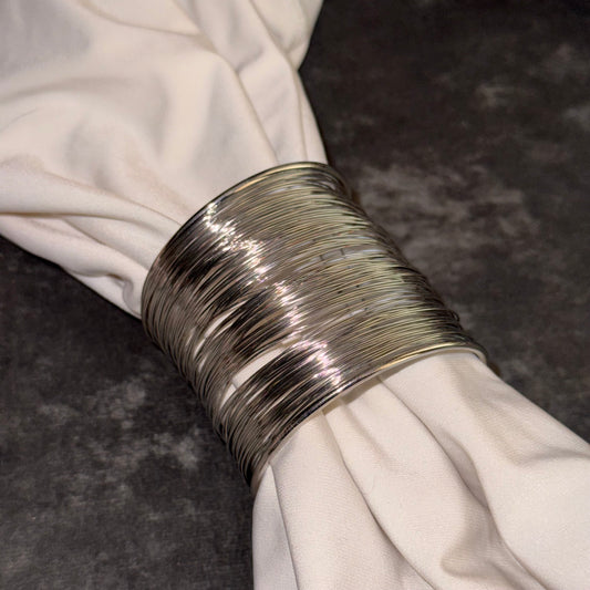 That Girl Cuff - Sleek Silver