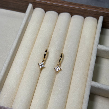 Celestial Petal Hoops
