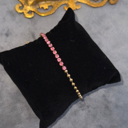Pink Fever Chain Bracelet