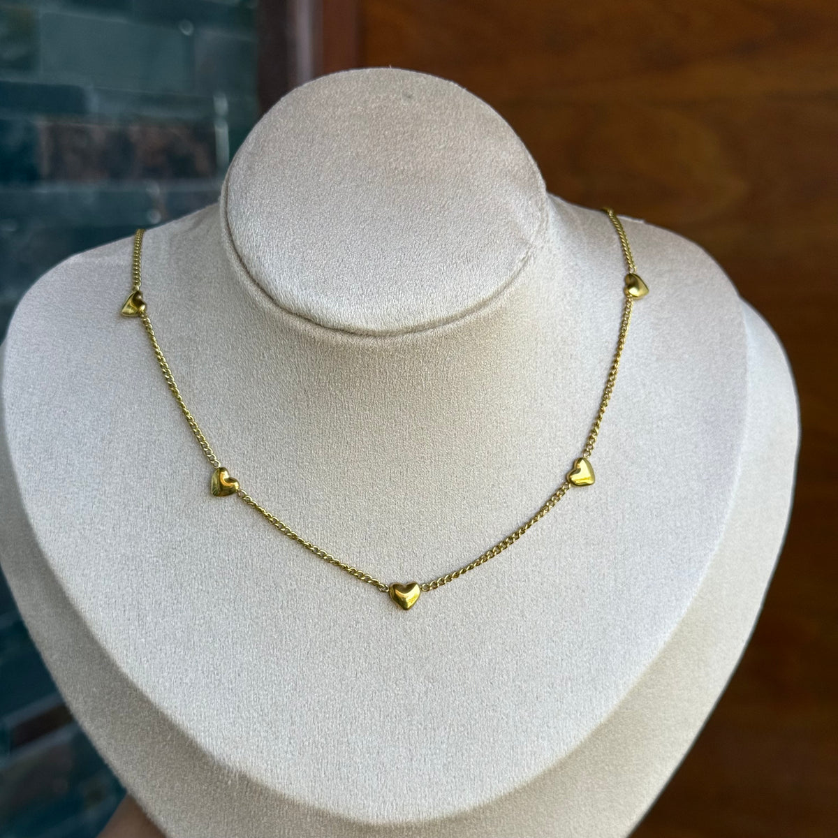 Amour Station Necklace