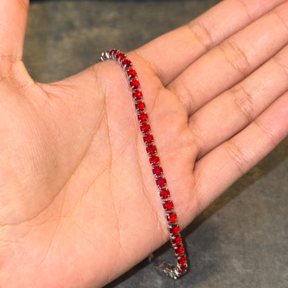 Vienna Rose Tennis Bracelet