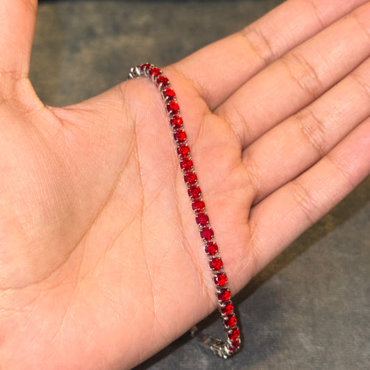 Vienna Rose Tennis Bracelet