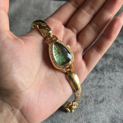 Camille Emerald Watch (Random Color Box Included)